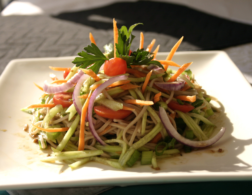 Recipe Soba Noodles with Premium Soy Vinaigrette