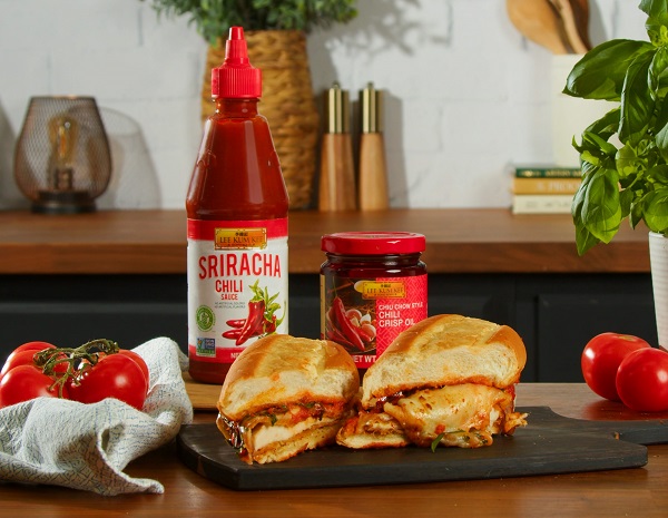 Recipe Spicy Chicken Parm Sandwich