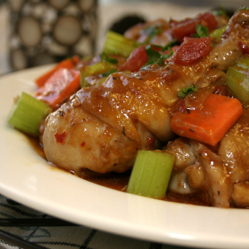 Recipe Spicy Chicken Stew with Oyster Flavored Sauce