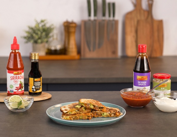 Recipe Spicy Chicken Teriyaki Quesadilla