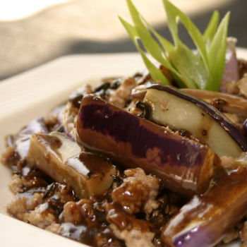 Recipe Spicy Eggplant with Black Bean Garlic Sauce