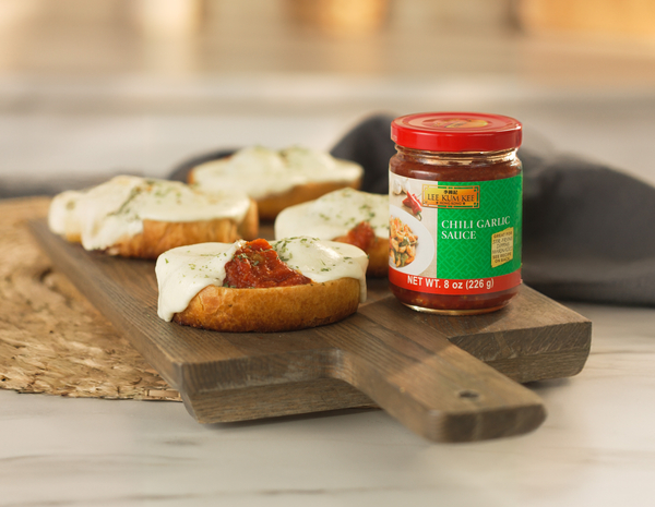 Recipe Spicy Garlic Bread Meatball Toast