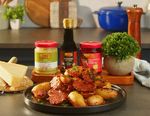 Recipe Spicy Parmesan Potatoes