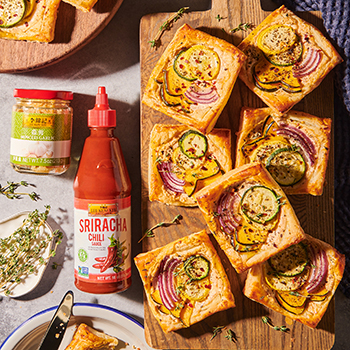 Recipe Spicy Puff Pastry Vegetable Tart S