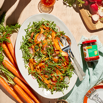 Recipe Spicy Shaved Carrot Salad S