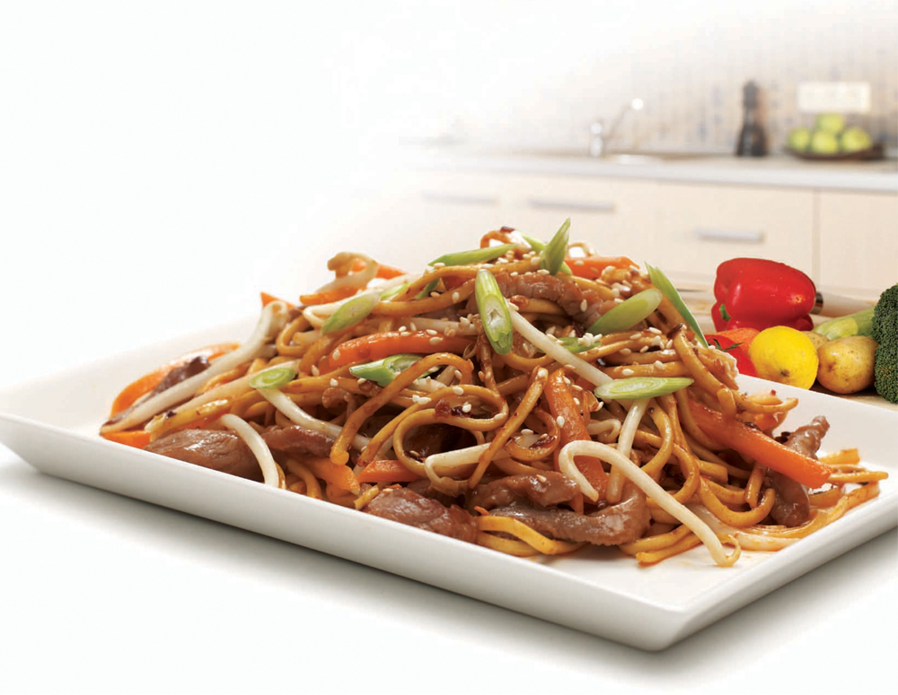 Recipe Spicy Stir-Fried Noodles
