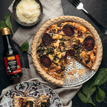 Recipe Spinach & Beet Quiche S