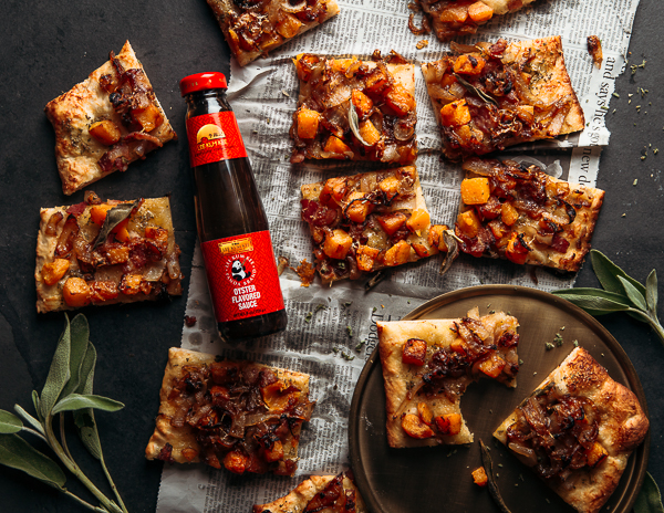 Recipe Squash & Caramelized Onion Pizza