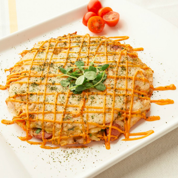 Recipe Sriracha Pancake with Sausage and Corn