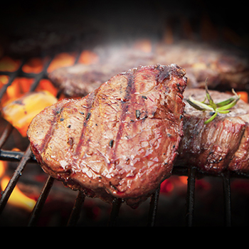 Recipe Steak with Sriracha BBQ Sauce