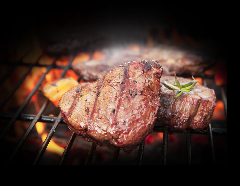 Recipe Steak with Sriracha BBQ Sauce