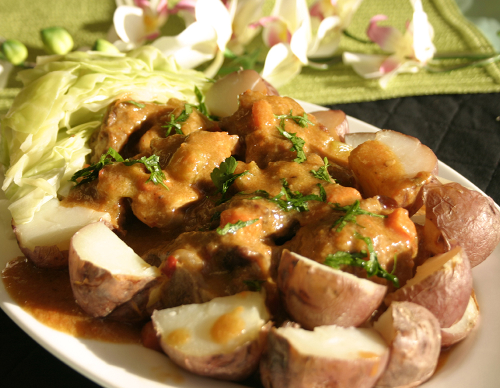 Recipe Stew Lamb Shank with Chili Garlic Sauce