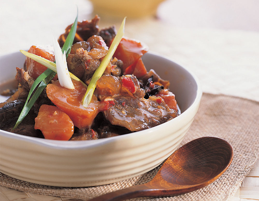 Recipe Stewed Beef with Soybean Sauce