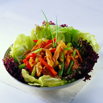 Recipe Stir-Fried Chicken and Pine Nuts