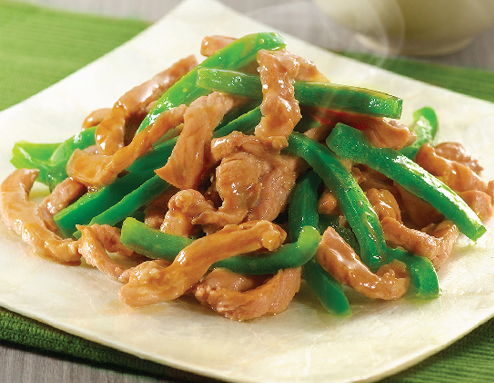 Recipe Stir-Fried Pork with Green Bell Peppers CN