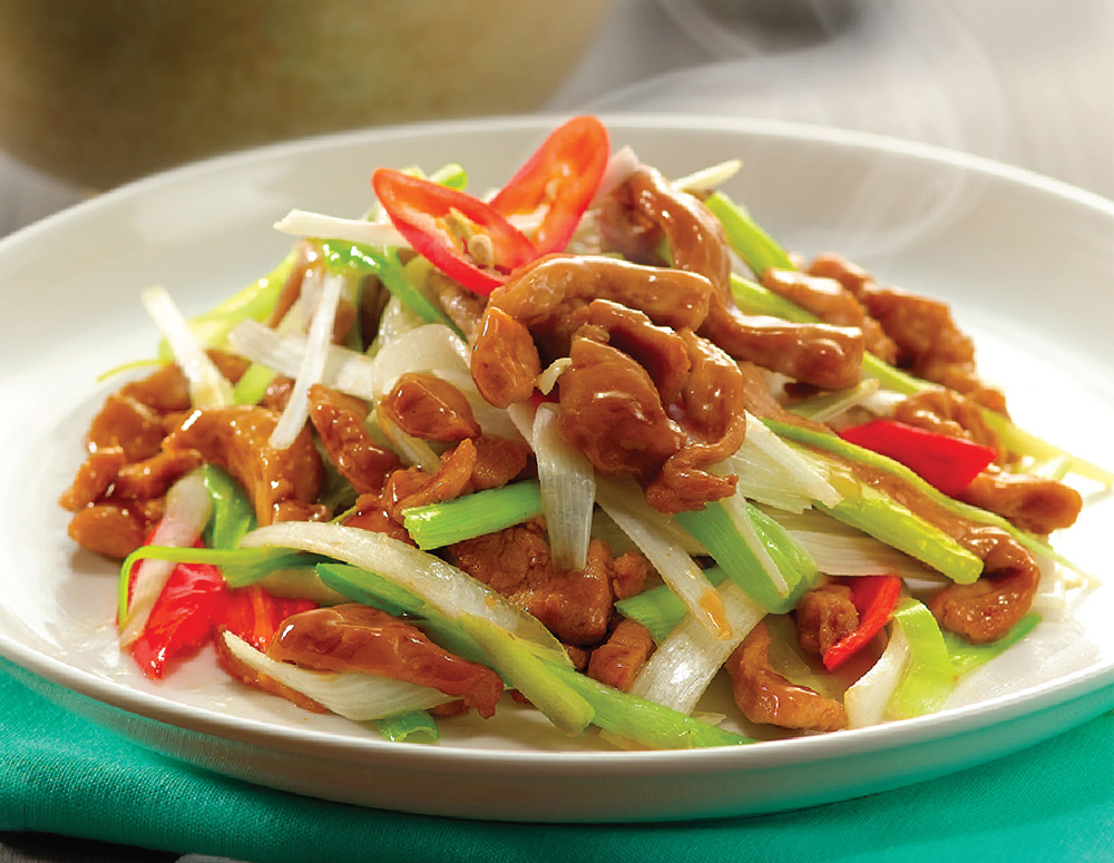 Recipe Stir Fried Pork with Green Onion CN