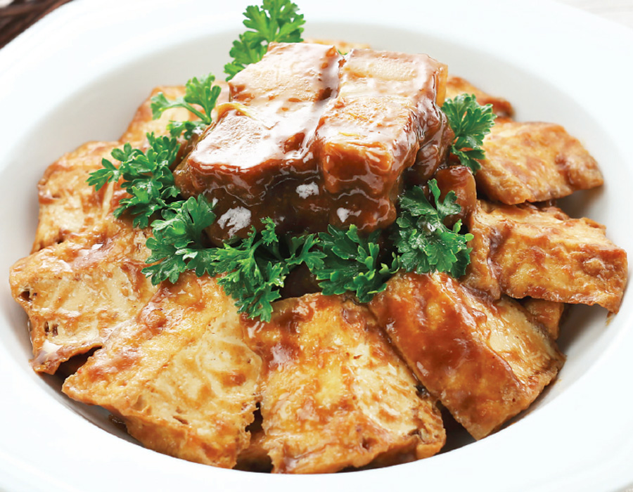 Recipe Stir-Fried Tofu and Pork with Soybean Sauce