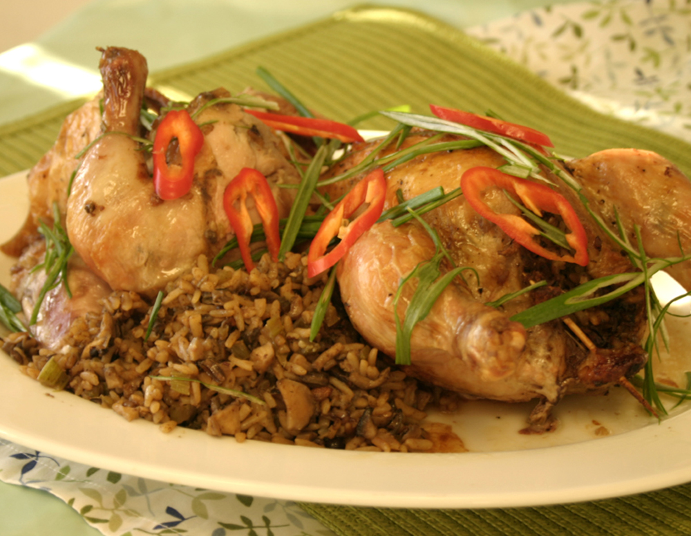 Recipe Stuffed Cornish Hens