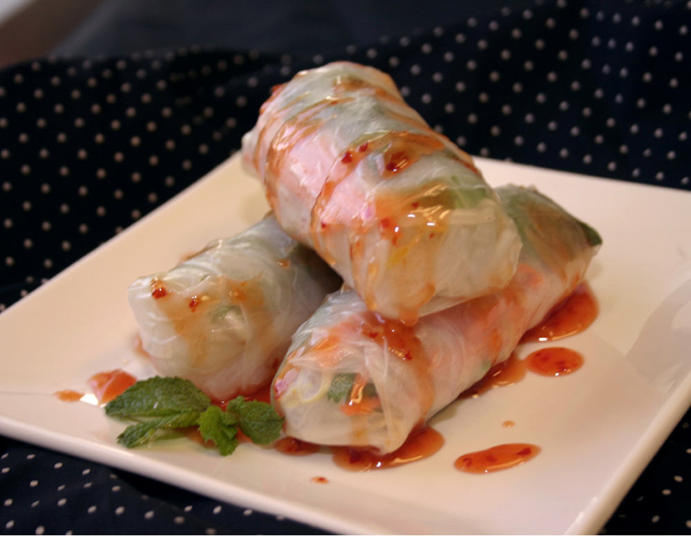 Recipe Summer Rolls with Thai Sweet Chili Sauce