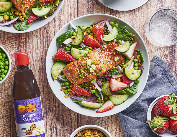 Recipe Summer Salmon Teriyaki Salad