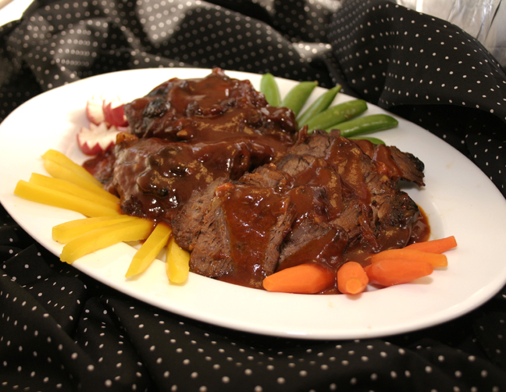Recipe Sweet and Sour Brisket Delight