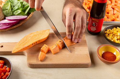 Recipe Sweet Potato Burgers_Step 1