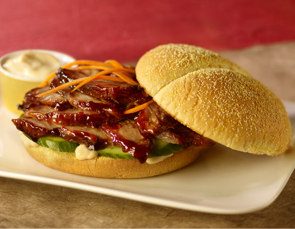 Recipe Sweet Pulled Pork Sandwich with Lee Kum Kee Hoisin Sauce