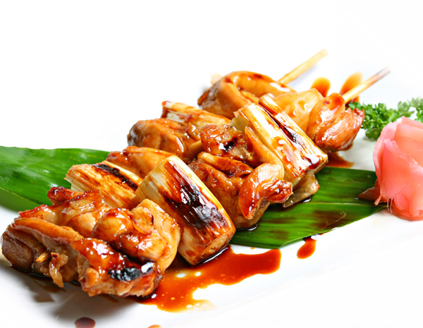 Recipe Teriyaki Chicken Skewers with Spring Onion