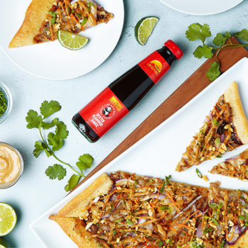 Recipe Thai Style Chicken Peanut Flatbread S