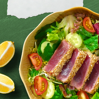 Recipe Tuna Salad with Oyster Sauce Dressing