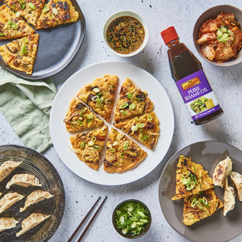 Recipe Vegetarian Vegetable and Kimchi Pancakes S