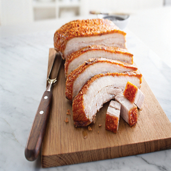 Roasted pork belly 350x350