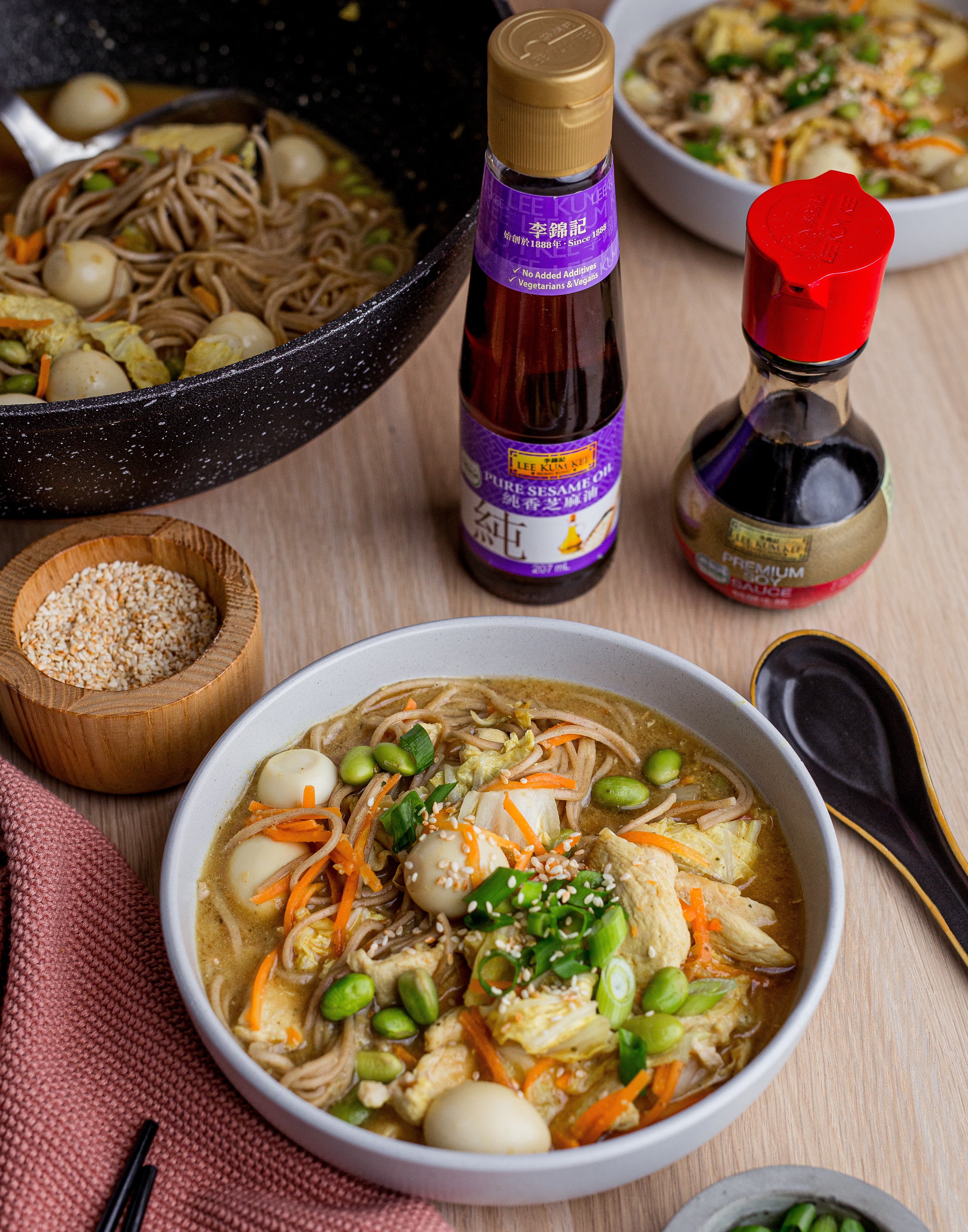 Sesame Chicken Miso  Noodle Soup4863