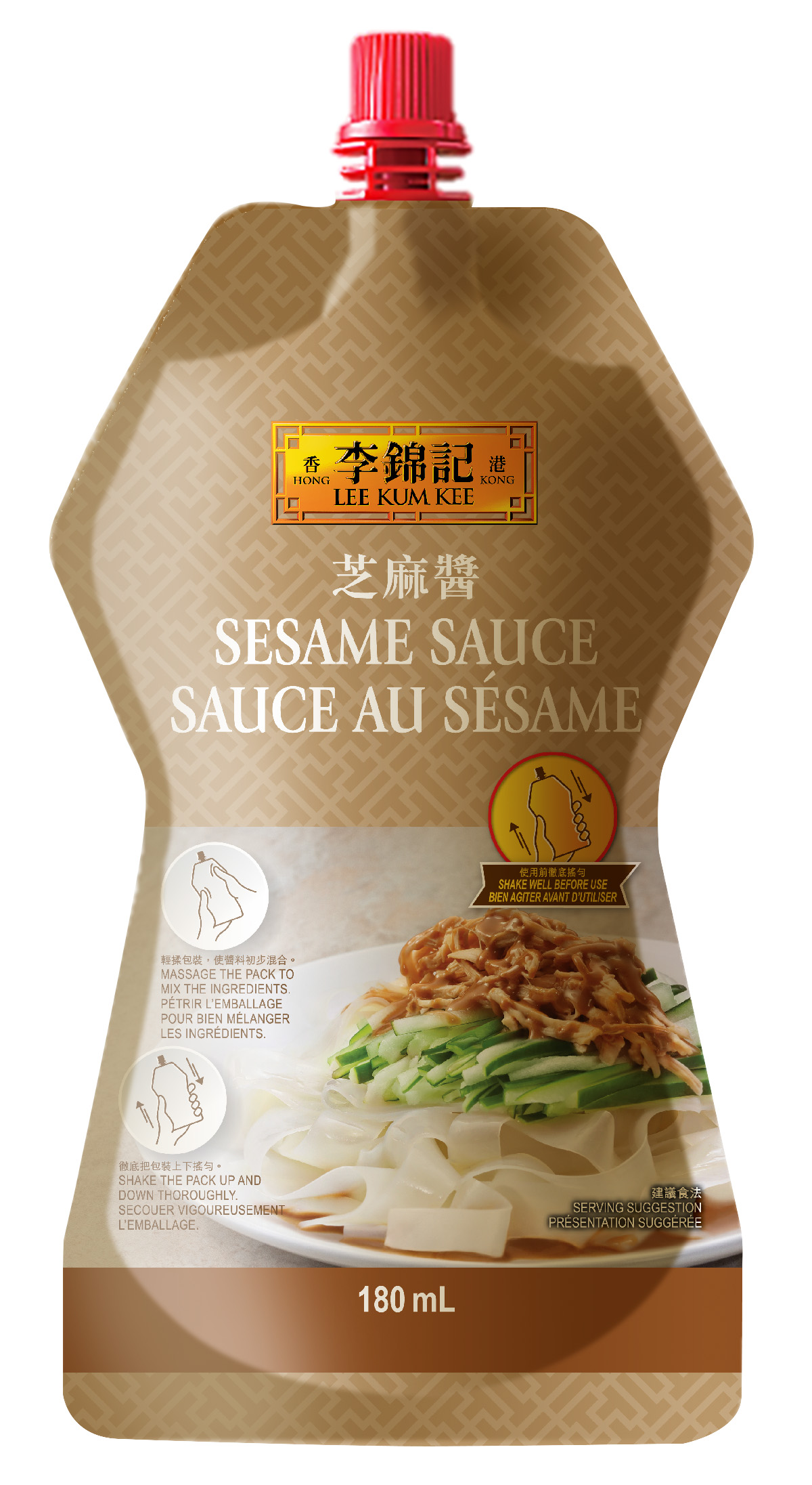 Sauce au sésame, 180 mL emballage compressible 