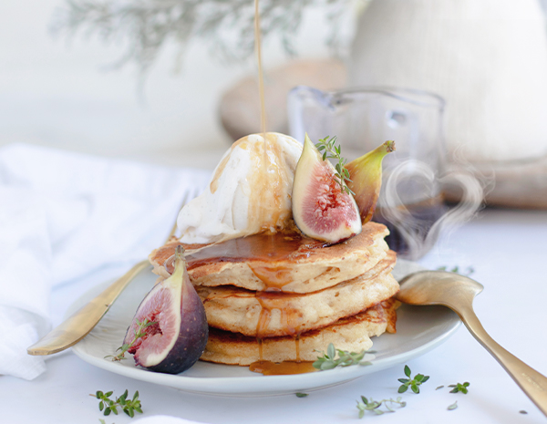 Soy Maple Pancake Stack