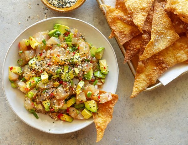 Soy Sesame and Ginger Sashimi