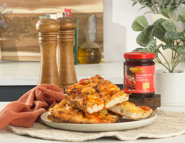 Spicy Asian Style Schiacciata Recipe