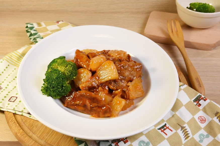 酸甜柚香里肌肉片