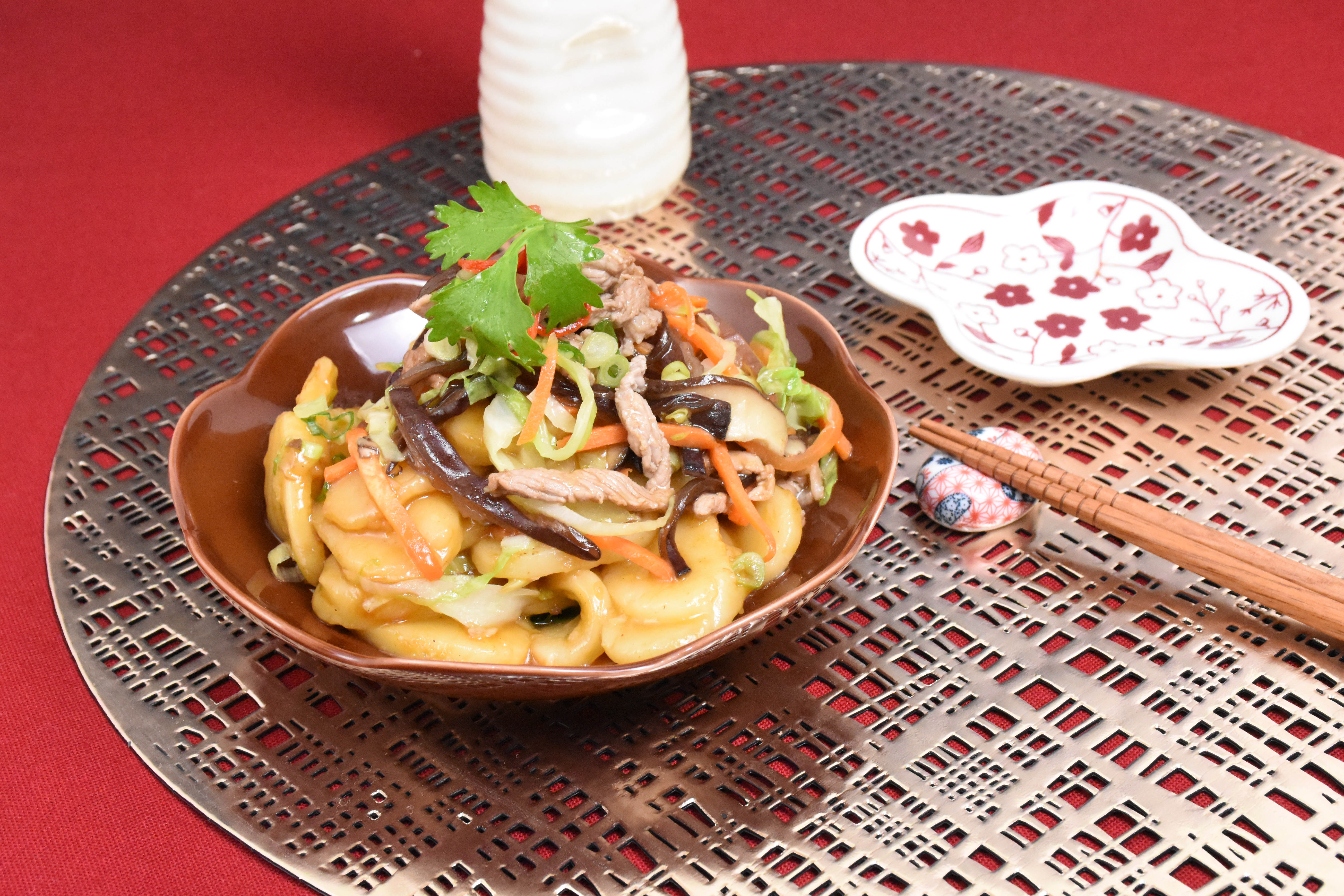 年年高昇（什錦炒年糕）