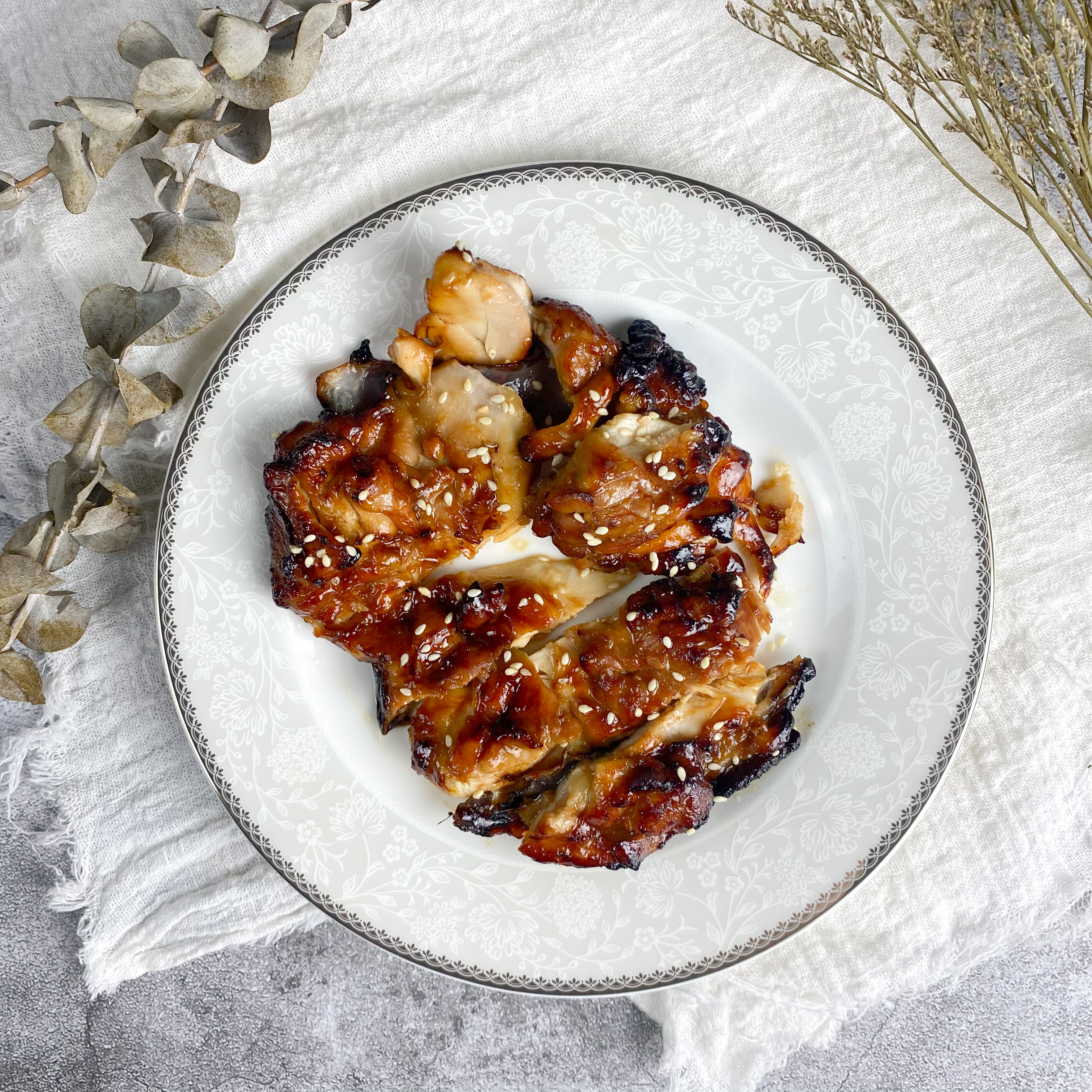 氣炸日式照燒雞腿排