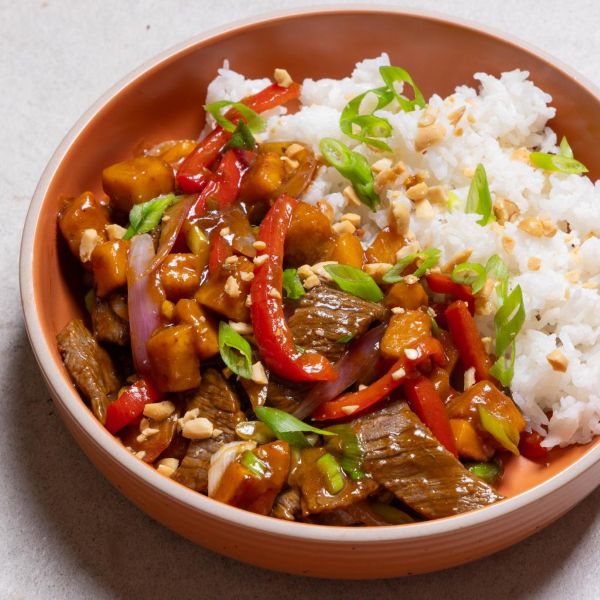 Sticky Beef  Pumpkin StirFry0