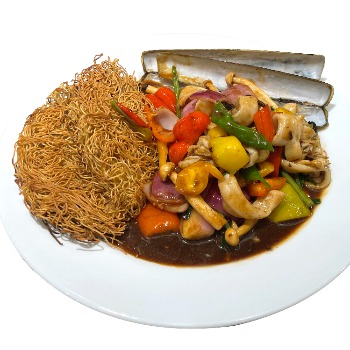 豉椒蟶子兩面黃