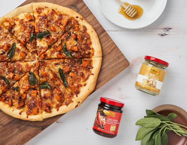 Sweet and Spicy Butternut Squash Pizza