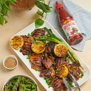 Sweet and Spicy Grilled Chicken Thighs Recipe S