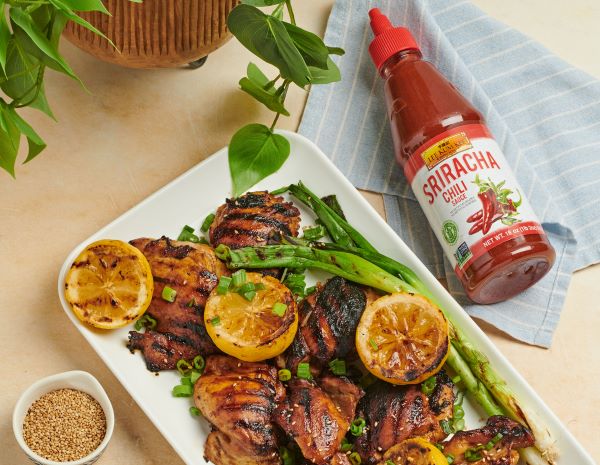 Sweet and Spicy Grilled Chicken Thighs Recipe