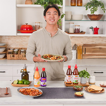 A swicy chicken tacos recipe created by WannaBeChefMatt.