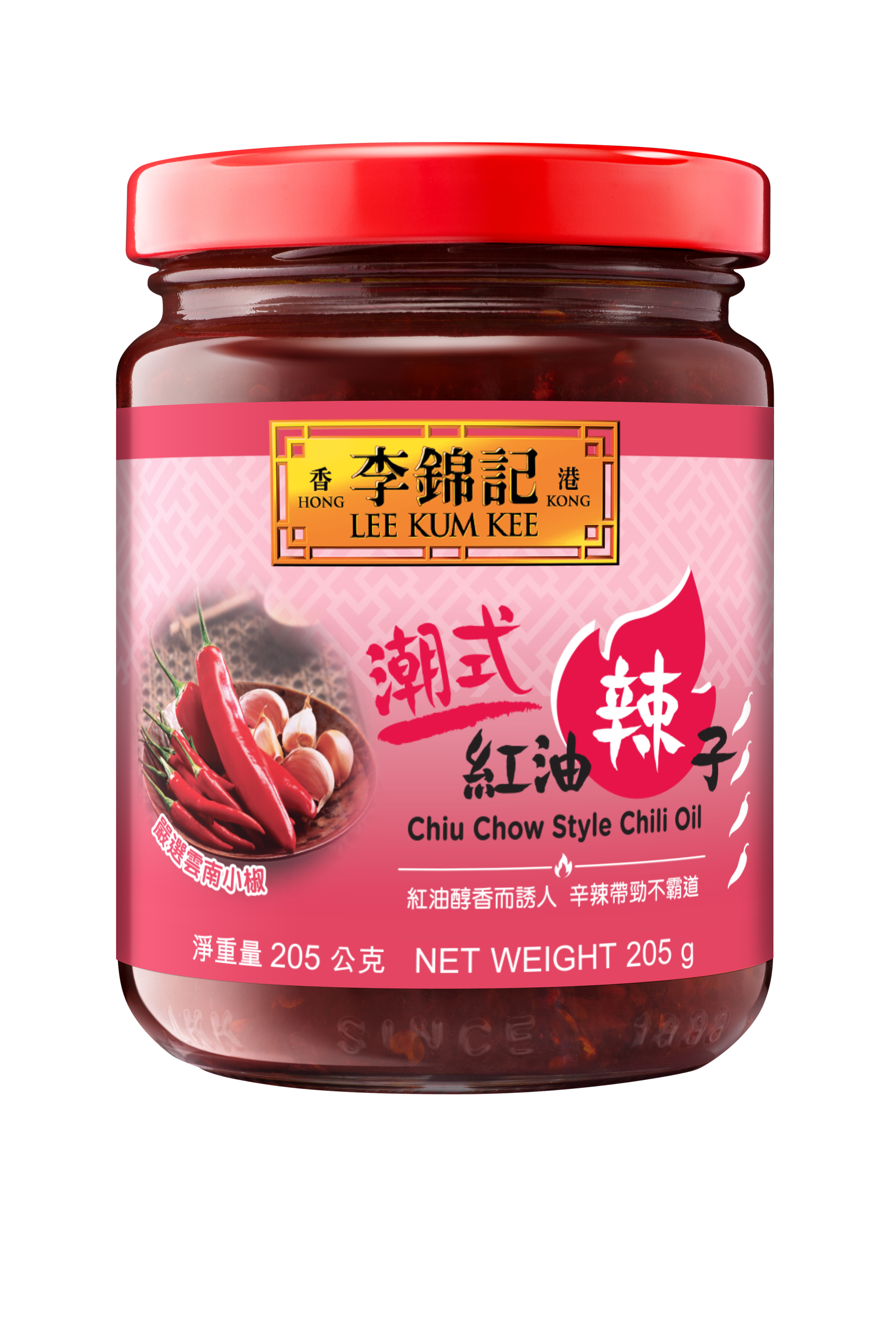 潮式紅油辣子205g