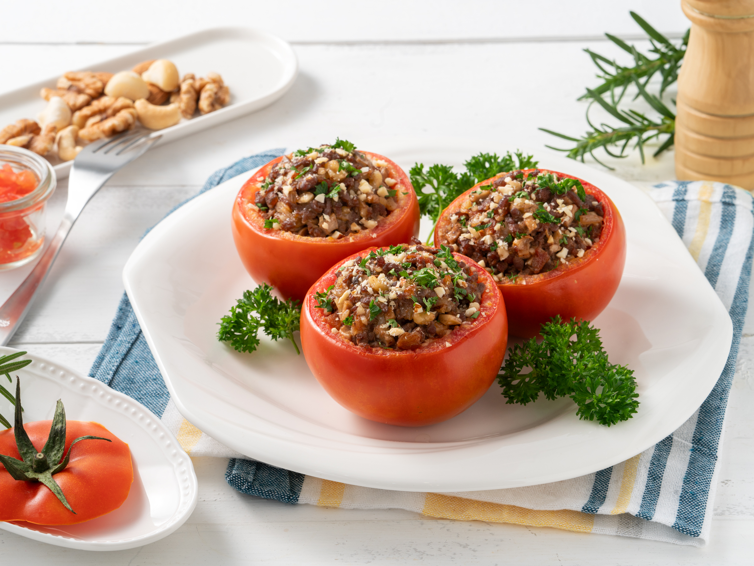 地中海風堅果番茄盅