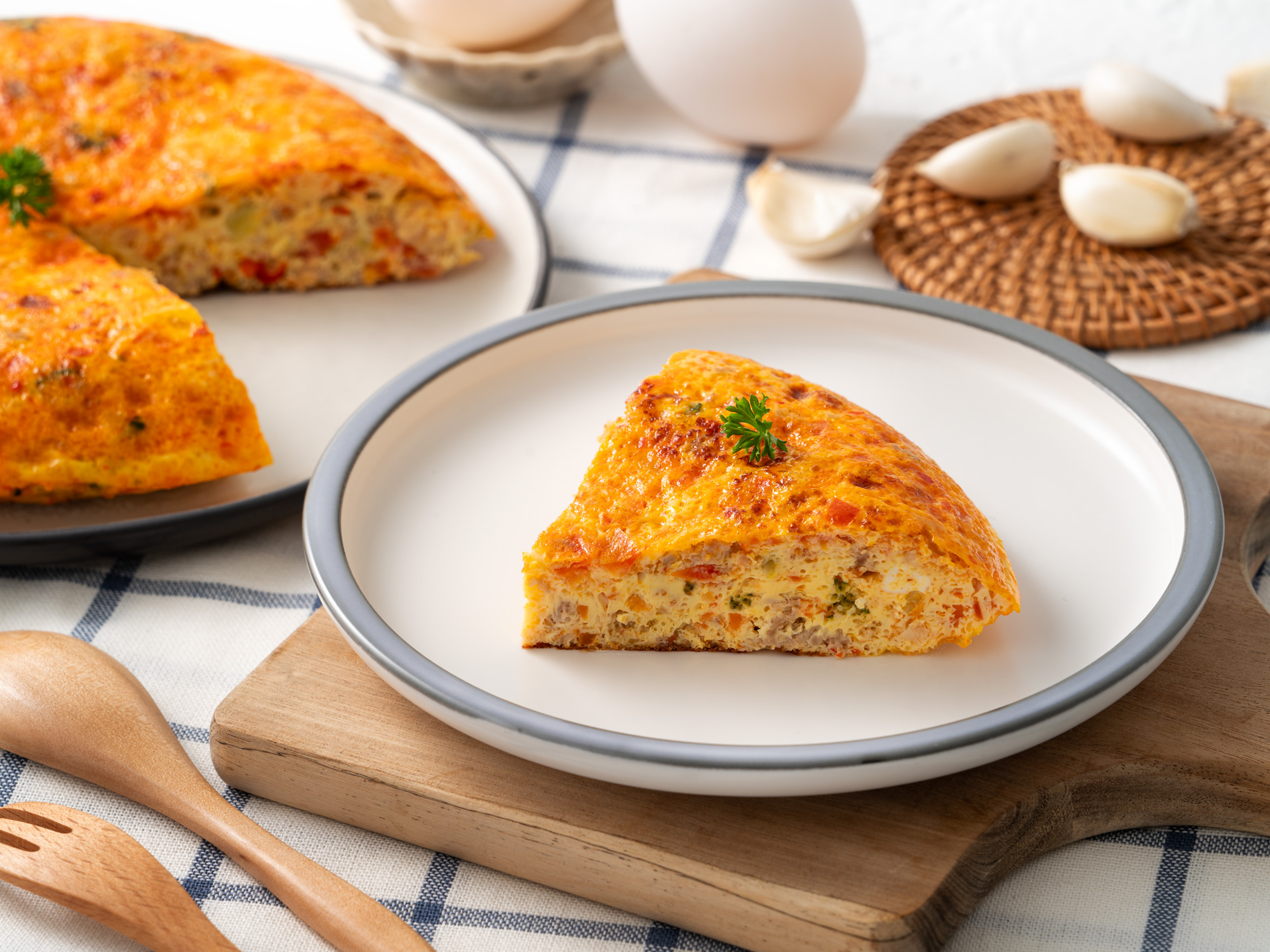 義式番茄辣肉醬烘蛋