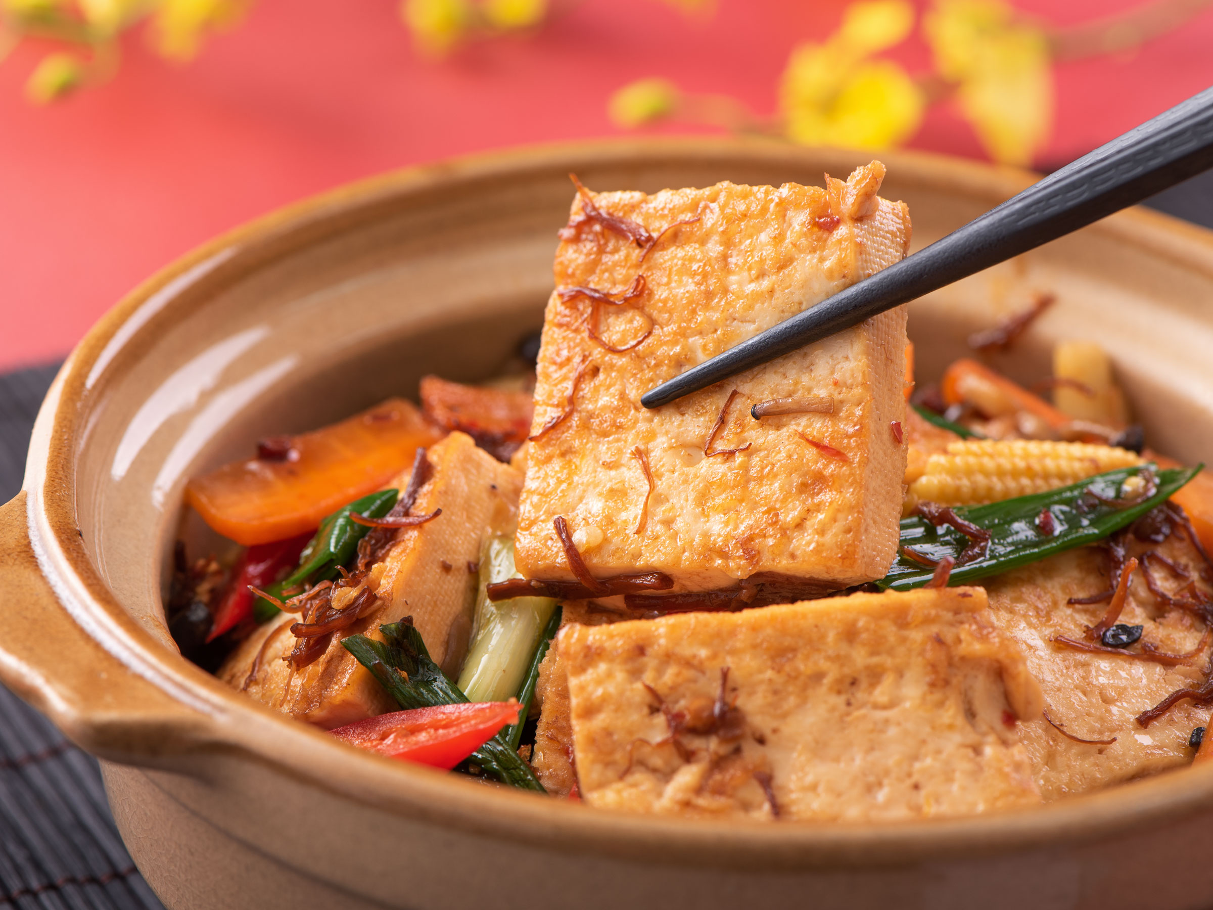 福星高照黃金磚 （XO醬燒豆腐）